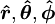 \boldsymbol{\hat{r}}, \boldsymbol{\hat{\theta}}, \boldsymbol{\hat{\phi}}