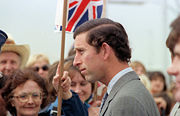 Charles during a visit to the United States in 1981.