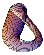 Dissecting the Klein bottle results in M�bius strips.