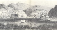 View of Valpara�so Bay in 1830