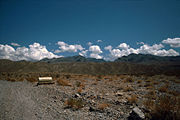 Desert, radiator water tank near Grapevine