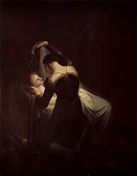 Romeo at Juliet's Deathbed, by Johann Heinrich F�ssli