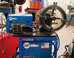 A GMAW wire feed unit