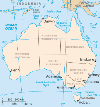 Australian States and Territories