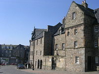 Looking down Shiprow with Provost Ross's house on the right