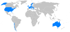 Participating countries