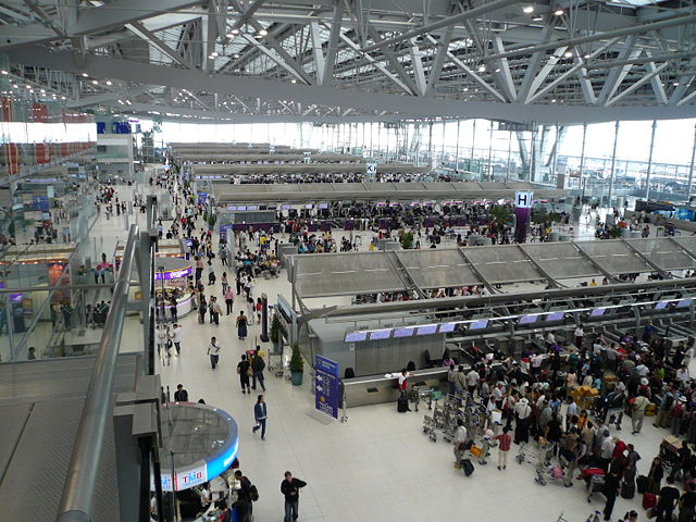 Image:Terminal de l'a�roport international de Bangkok.JPG