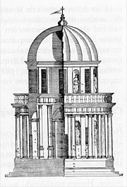 Bramante's Tempietto in San Pietro in Montorio, Rome, 1502