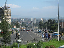 Skyline of Addis Ababa