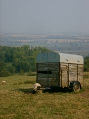 Late summer scene in the Cotswolds