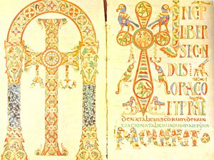 Gelasian Sacramentary, c. 750.