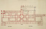 The layout of the Palace of Westminster