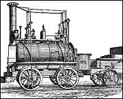 Bl�cher, an early railway locomotive built in 1814 by George Stephenson