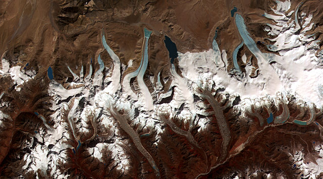 Image:Glacial lakes, Bhutan.jpg