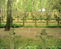 Graves of Polish soldiers fallen at the Battle of Warsaw, Powązki Cemetery, Warsaw.