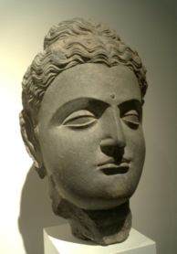 Gandhara Buddha, 1st-2nd century CE, Mus�e Guimet.