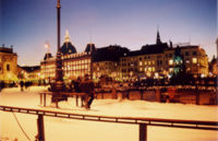 Kongens Nytorv in the wintertime