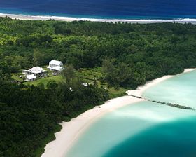 Coconut Plantation, East Point(former main settlement).