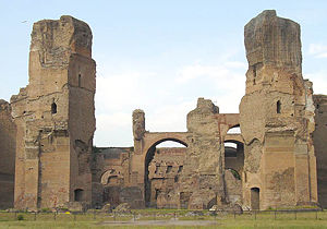 The Baths of Caracalla, in 2003