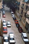 Autumn Mediterranean flooding in Alicante (Spain), 1997.