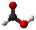 3D model of formic acid