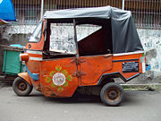 Motorised bajaj