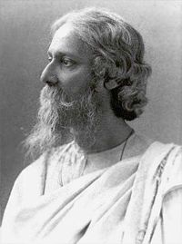 Rabindranath Tagore, the first Asian Nobel laureate.