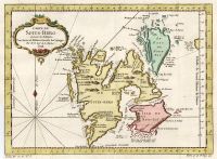 Svalbard map of 1758