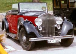 Rolls-Royce 25/30 Drophead Coup� 1937