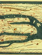 Tabula Peutingeriana (Southern Italy centered)