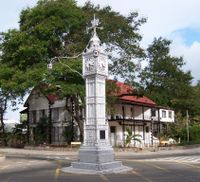 Victoria's centrally located clock tower