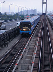 The Southern Metro Bridge as seen from itself.