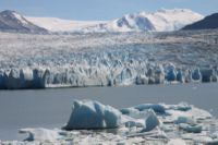 Grey Glacier in southern Chile.