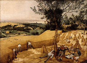 The Harvesters by Pieter Brueghel the Elder