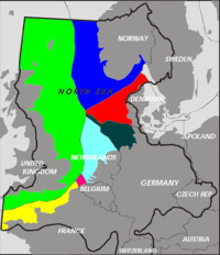 The Exclusive Economic Zones in the North Sea