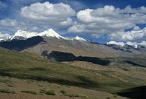 Shilla (7026 m) above the Spiti Valley in India