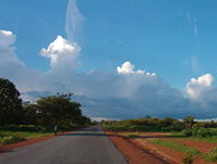 Typical scenery in Guinea-Bissau