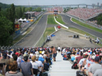 The annual Formula One Canadian Grand Prix on �le Notre-Dame.