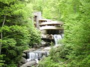 Fallingwater by Frank Lloyd Wright.