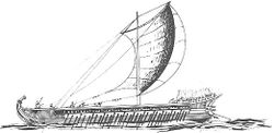 A Greek trireme