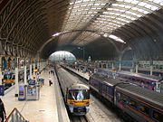 The London terminus is here at Paddington