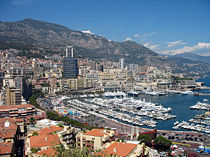 View of the Port of Hercules, La Condamine, Monaco