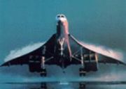 Concorde on takeoff