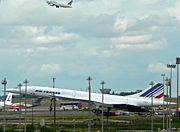 Air France Concorde at Charles De Gaulle International Airport