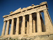 The Parthenon west fa�ade