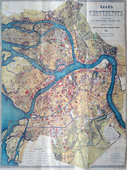 Map of Saint Petersburg, 1903