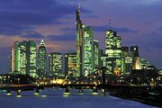 Frankfurt is a major financial centre and a global aviation hub.