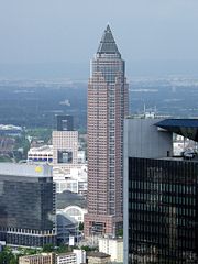 Messeturm at the exhibition centre