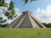 The ruins of Chichen Itza.