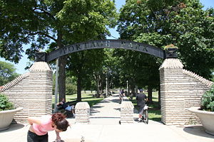 Portage Park on the Northwest side